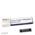 Naambadges amigo® doming roestvrij stalen pin antraciet  | square  | wit  |  