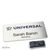 Naambadges aluline-plus® alu-complete magneet 76 x 38 mm  | zilver  | smag® magneet, extra sterk 