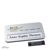 Naambadges office alu-print roestvrij stalen pin zilver 