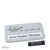 Naambadges office color-print roestvrij stalen pin lichtgrijs 