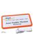 Naambadges office quick-print Ophangclip 75 x 37 mm  | oranje  | Ophangclip metaalvrij 