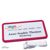 Naambadges office quick-print Ophangclip 75 x 37 mm  | paars  | Ophangclip metaalvrij 