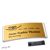 Naambadges polar® alu-complete magneet 74 x 34 mm  | roestvrij staal  | goud 
