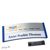 Naambadges polar® alu-print roestvrij stalen pin 74 x 34 mm  | blauw  | zilver 