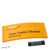 Naambadges polar® color-complete roestvrij stalen pin 74 x 34 mm  | geel 