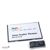 Naambadges VISTA magnetisch 60 x 37 mm  | antraciet  | smag® magneet, extra sterk 