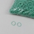 Rubberen elastieken, groen 20 mm | 1 mm