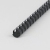 Plastic bindruggen A4, rond 19 mm | zwart