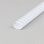 Plastic bindruggen A4, ovaal 32 mm | wit