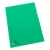 L-mappen  A4, druk PP | 120 µm | generfd | 2-kleurig | Zeefdruk | groen