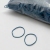 Rubberen elastieken, blauw 40 mm | 1 mm