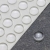 Stootdoppen, halfrond, zelfklevend 11.1 mm | transparant