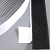 Klittenband, zelfklevend, haak (rol á 25 m) 38 mm | zwart
