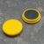 Kantoor-/bordmagneet, rond 32 mm | geel