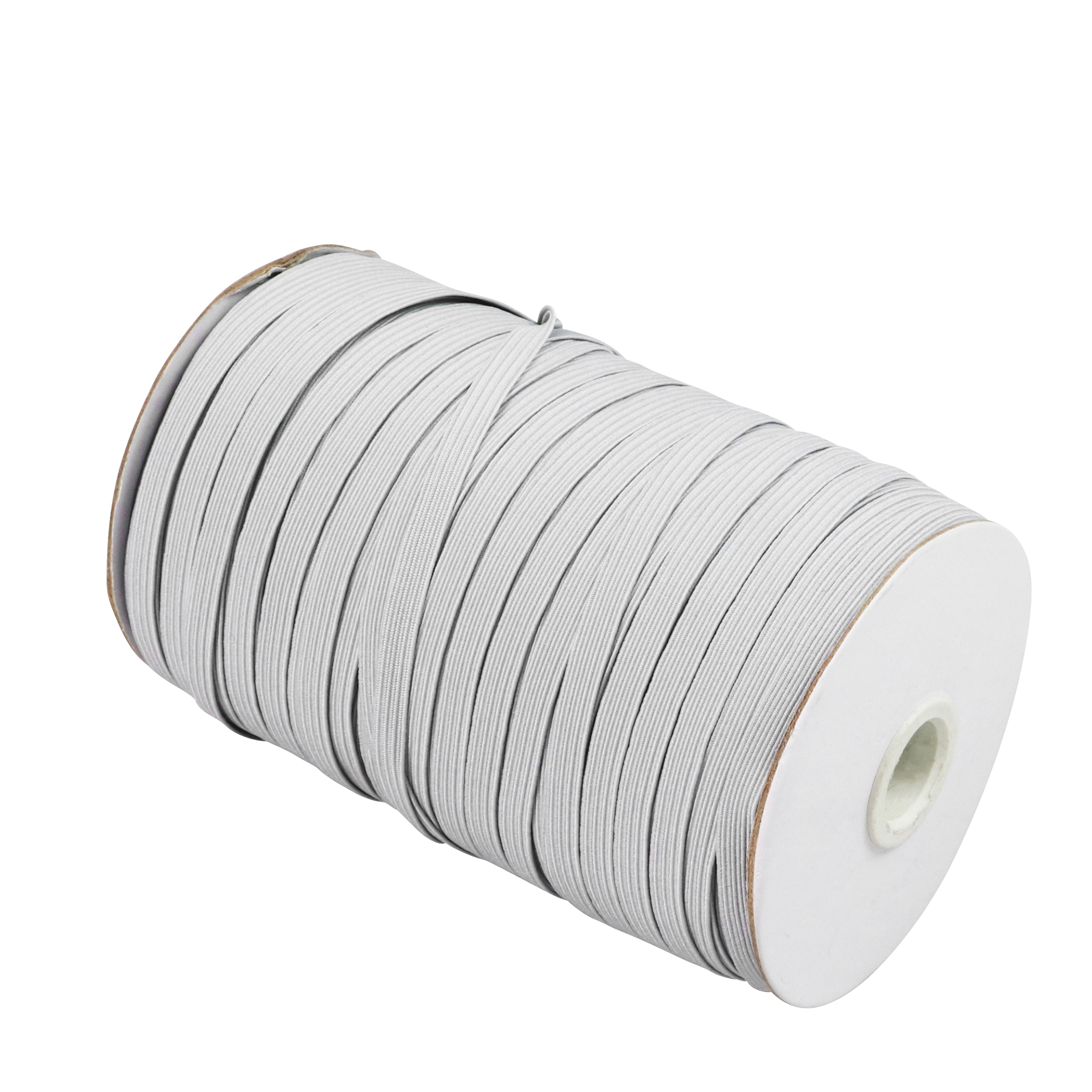 Plat elastiek op rol, 6 mm, grijs (rol 125 m) | SPRINTIS