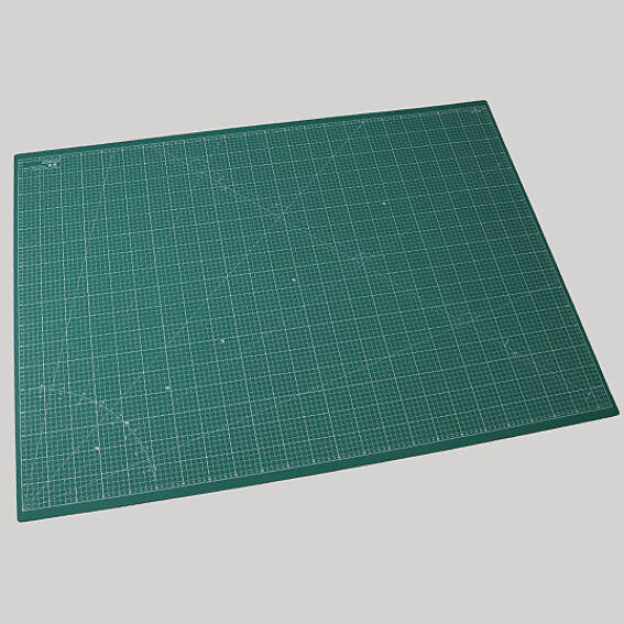 groen A0, 120 x 90 cm, zelfherstellend, met raster/ruitpatroon | SPRINTIS