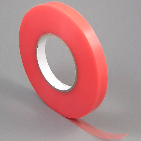 poort Plaats spellen Dubbelzijdig PET tape, zeer sterk/zeer sterk, rode folie-schutlaag |  SPRINTIS