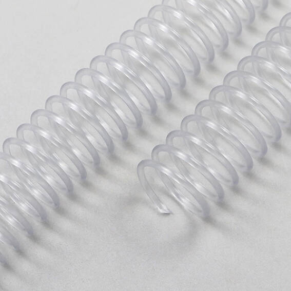 aankunnen Lichaam Snor 12 mm Spiraalbindingen (PVC-Coils), A5, transparant | SPRINTIS